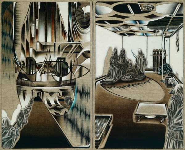 Gus Monday, Study for Zeitz MOCAA / Iziko Conservation Room, 2025