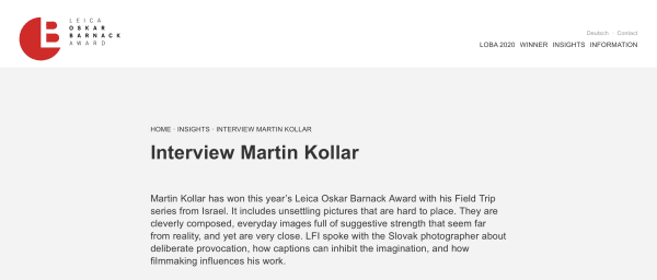 Interview Martin Kollar