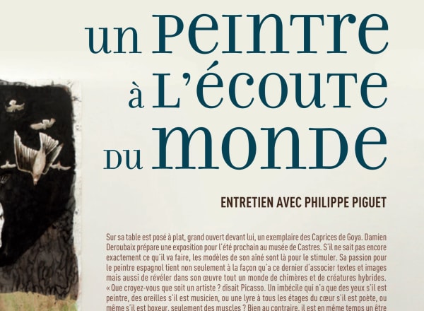 Damien Deroubaix, un peintre à l’écoute du monde