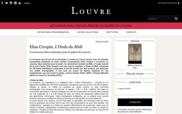 Elias Crespin, L’Onde du Midi