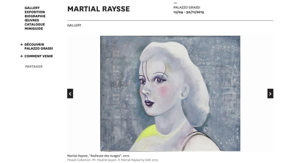 Martial Raysse at the Palazzo Grassi