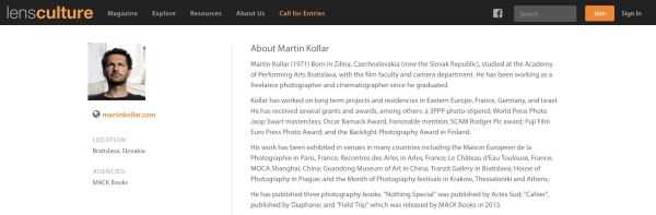 Martin Kollar_Lens Culture