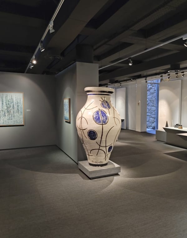 Manuel Cargaleiro Vase Pret