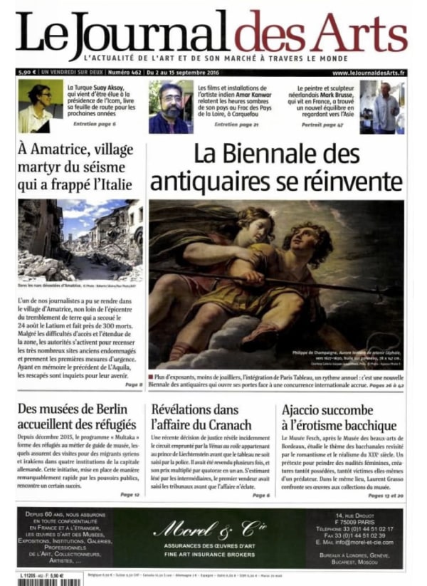 LE JOURNAL DES ARTS