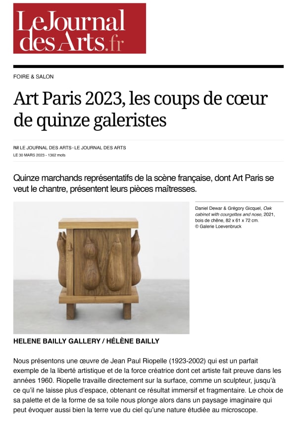 LE JOURNAL DES ARTS