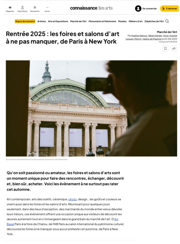 Connaissance des Arts