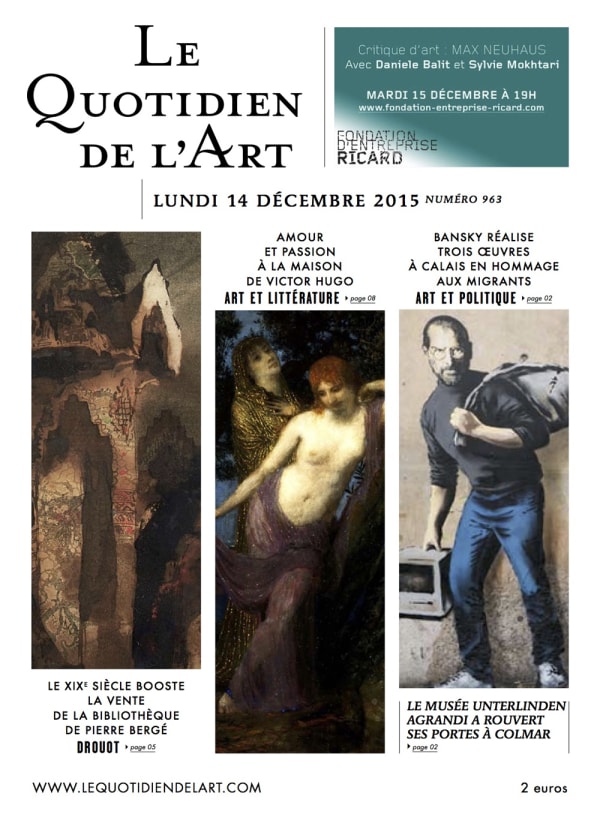 LE QUOTIDIEN DE L'ART