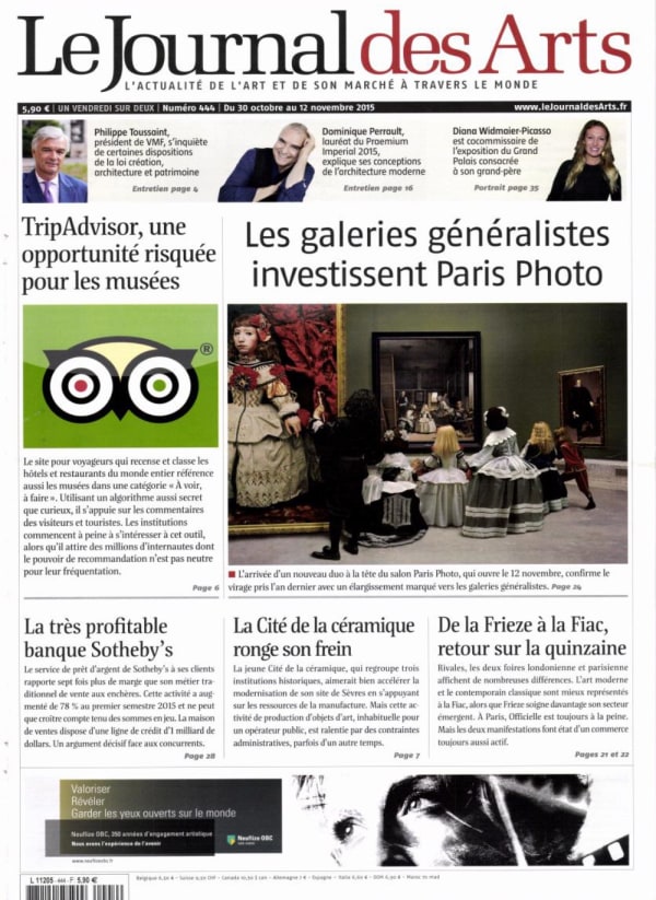 LE JOURNAL DES ARTS