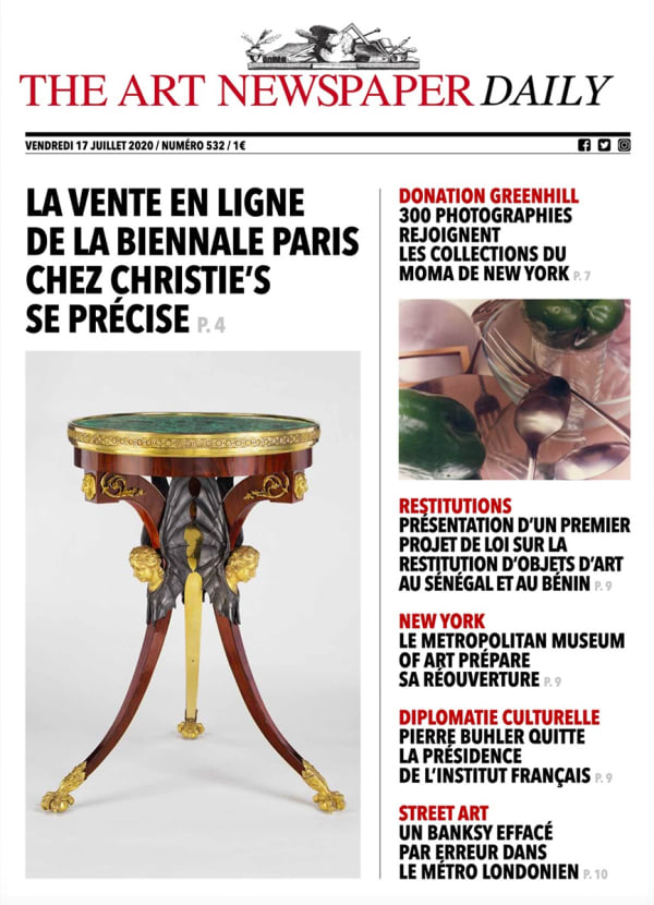 THE ART NEWSPAPER DAILY