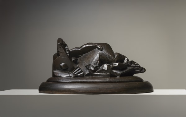 HENRI LAURENS, FEMME À L'ÉVENTAIL, 1919, © Cécil Mathieu