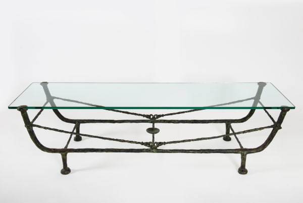 DIEGO GIACOMETTI, TABLE BERCEAU, PREMIÈRE VERSION, CIRCA 1963, © Cécil Mathieu