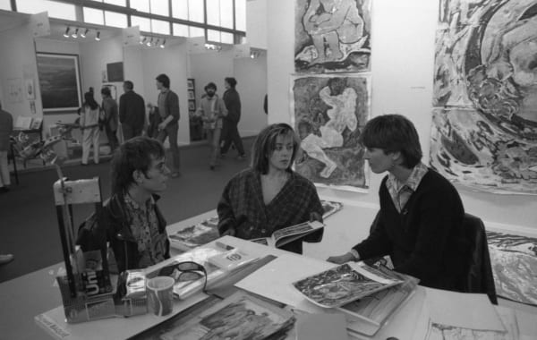 Stand Axe Sud à l'Arco Madrid - Ph Hortala, Marie Angelé, Xabela Vargas, 1983/84 © Michel Batlle