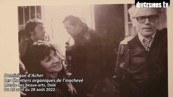 Exposition Dominique d'Acher au Musée des beaux-arts de Dole, Reportage du journal Diversions, avril 2022