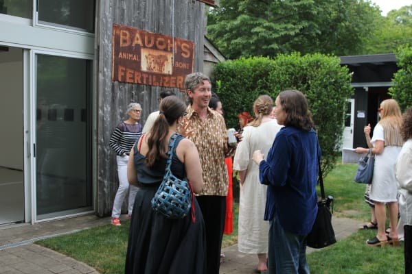 Artists, curators, and guests gathered to see Veronica, Veronica
