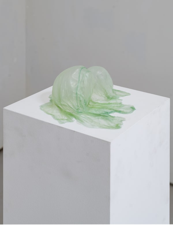 Karinne Smith still life potato pair, 2025 Collagen, potatoes 10 x 10 x 4 inches 25 x 25 x 10 cm