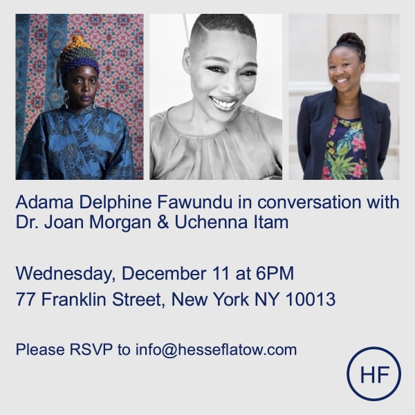 IN CONVERSATION: Adama Delphine Fawundu with Joan Morgan and Uchenna Itam