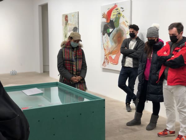 Artist/Curator Walkthrough