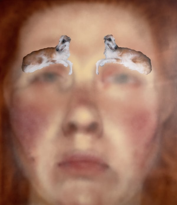 Helena Minginowicz Faithful, 2025 Acrylic on canvas 51⅛ x 59 inches 130 cm x 150 cm