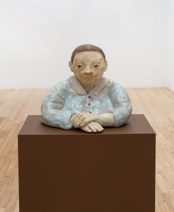 Hana Ward (b. 1989) Still Moment, 2025 Ceramic 10 x 9 x 6 inches 25.40 x 22.86 x 15.24 cm