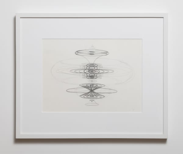 Michael Childress (b. 1987) Thought Axis 1, 2025 Pencil on paper 9 x 12 inches 22 x 30 cm 14 x 17 inches (framed) 35 x 43 cm (framed) MC326