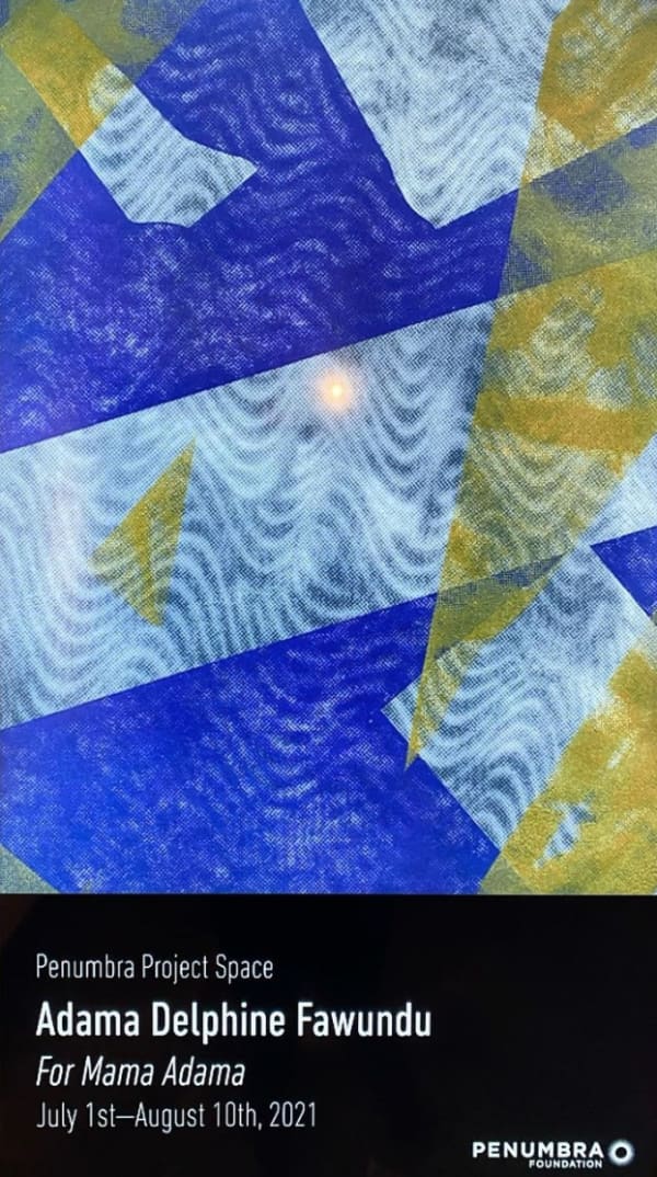Adama Delphine Fawundu | For Mama Adama