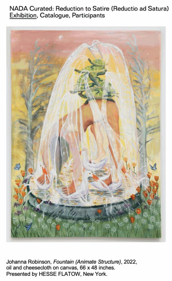 Johanna Robinson: online conversation with NADA Curated