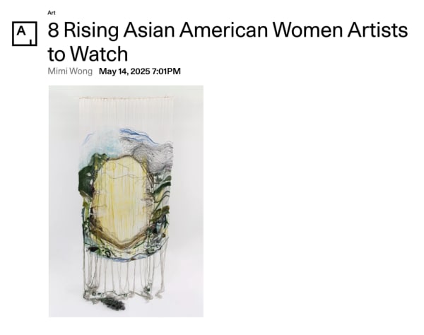Jacqueline Qiu in '8 Rising Asian American Women Artists to Watch'