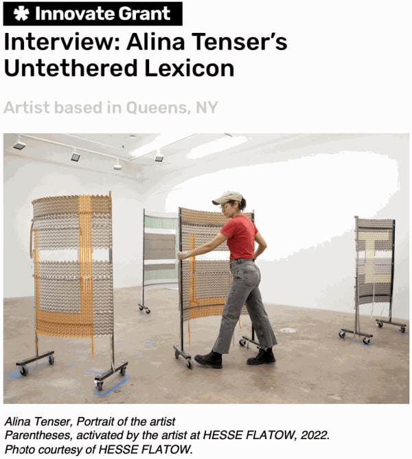 Interview: Alina Tenser’s Untethered Lexicon