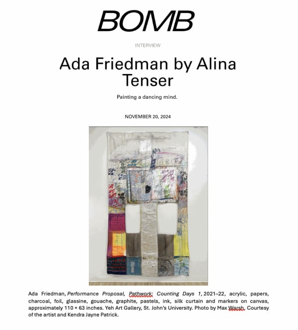 Ada Friedman by Alina Tenser
