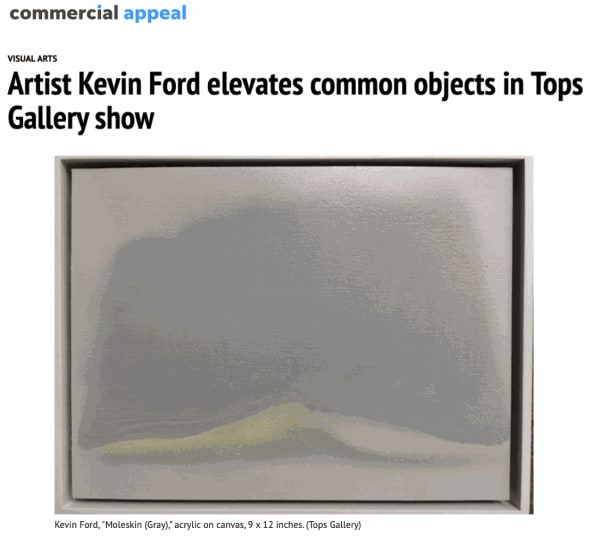 Artist Kevin Ford elevated common objects in Tops Gallery show