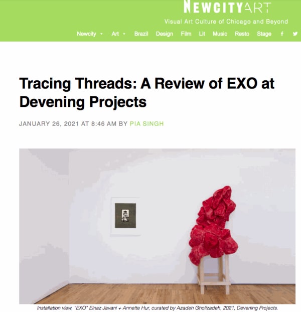 Tracing Threads: A Review of EXO at Devening Projects