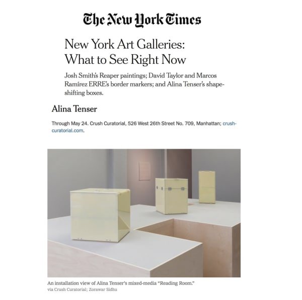 New York Art Galleries: What to See Right Now