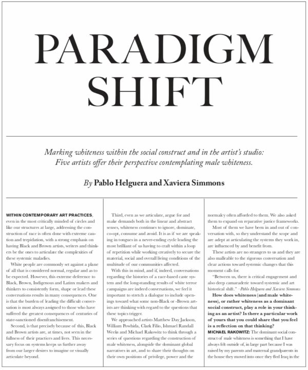 Clark Filio, Paradigm Shift