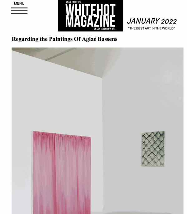 Regarding the Paintings Of Aglaé Bassens