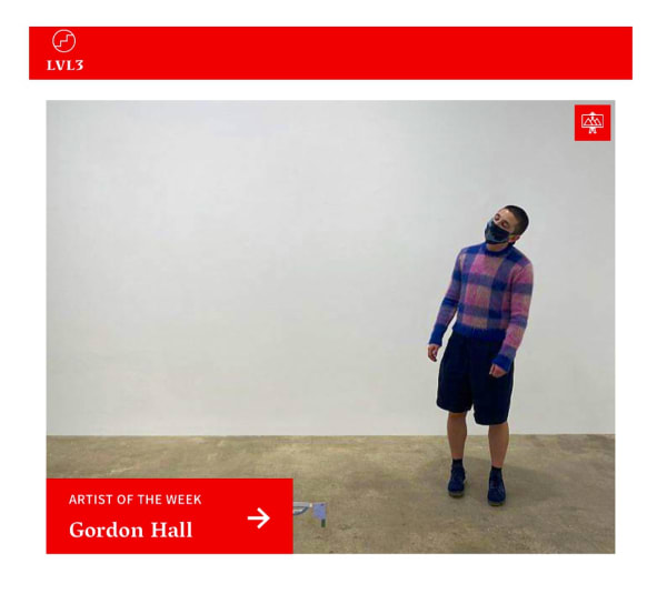 Artist of the Week : Gordon Hall