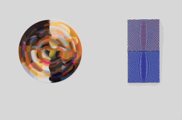 Installation view of Taro Suzuki / Charlotte Hallberg.