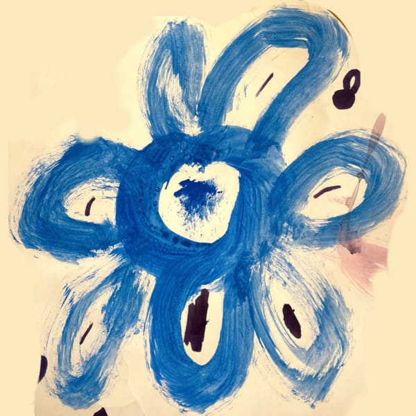 Charvi Garg, aged 3. Inspired by Pierre Soulages' Le Printemps de Poetes, 2005.