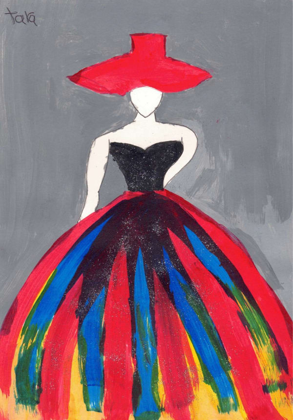 Tara Narayan, aged 6. Inspired by Chris Levine.