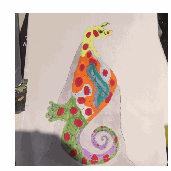 Tilly Joseph, aged 8. Inspired by Pablo Picasso.