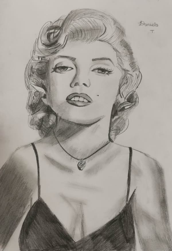 Daniela Tanasiychuk, aged 13. Inspired by Andy Warhol.