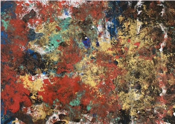 Keerthana Vinod Nair, aged 9. Inspired by Terry Frost.