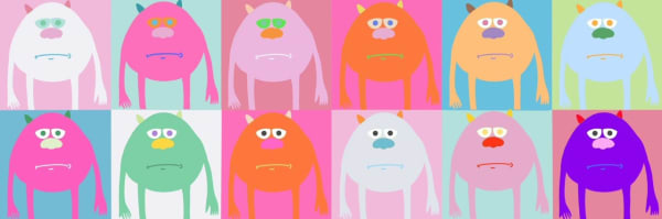 Seth Gough, aged 11. Inspired by Andy Warhol.