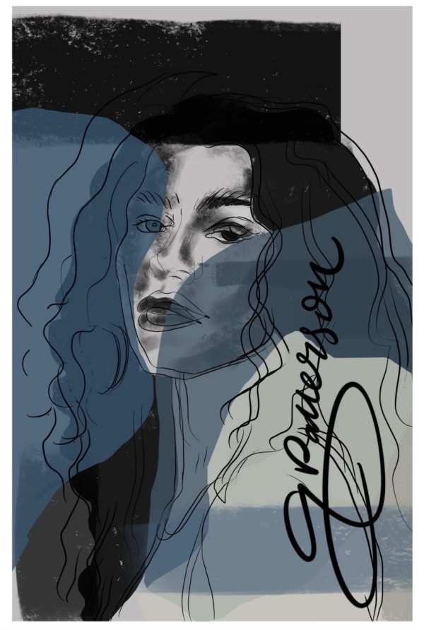 Alex Patterson, aged 14. Inspired by Andy Warhol.