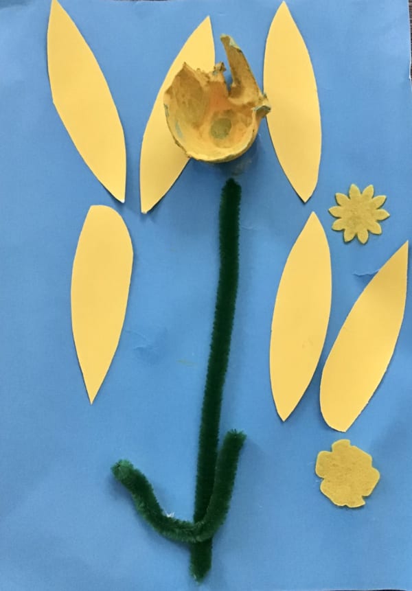 Amelia Jacobs-Moronta, age 3 Inspired by Henri Matisse