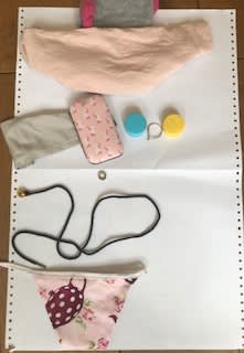 Olivia Brown, age 13 Inspired by Points of Contact No 25 by Victor Passmore