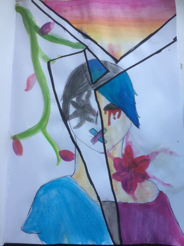 Adrianna Paulina, age 13 Inspired by Antony Gormley