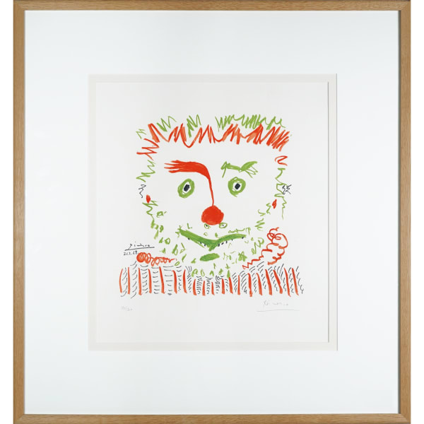 Pablo Picasso, Le Clown, 1968