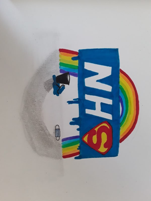 Catarina Mendes, age12 Inspired by Banksy