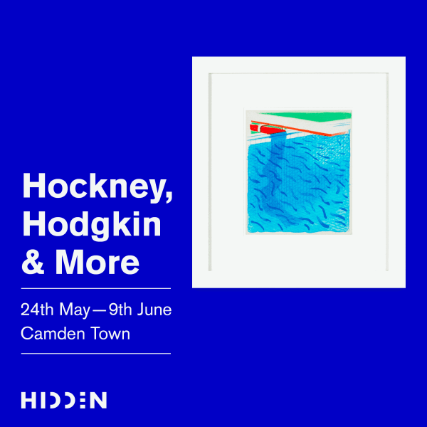 David Hockney in London, and Howard Hodgkin In london.