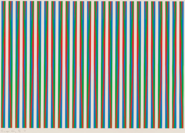 Bridget Riley, Firebird, 1971